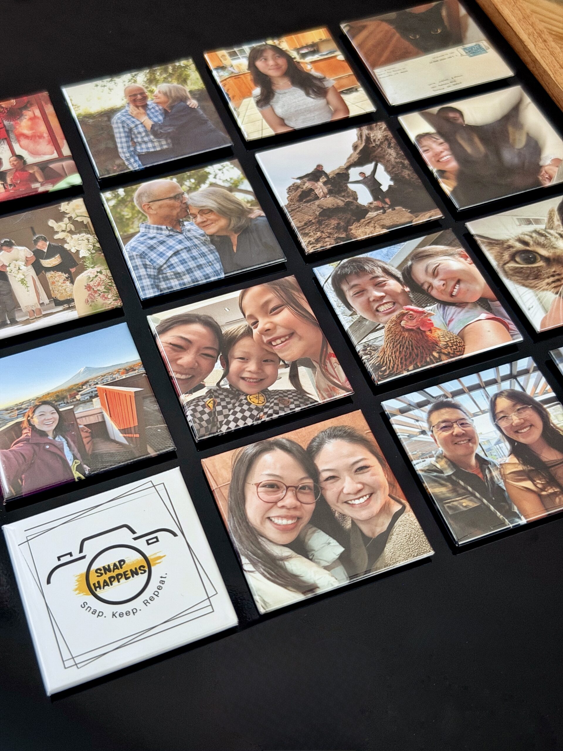 16 custom photo magnets lifestyle Snap Happens Co