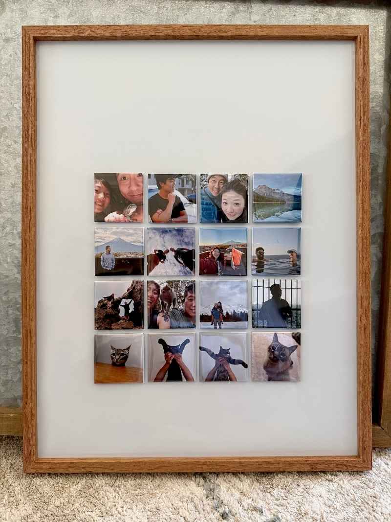 Set of 16 custom photo magnets — Snap Happens Co